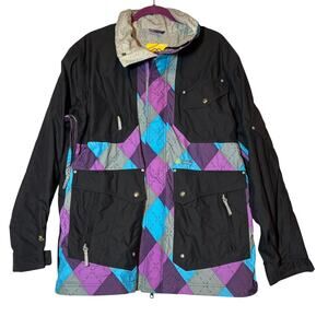 Men's  Special Blend Utility GNARGYLE Snowboard Waterproof Jacket Sz S NO HOOD